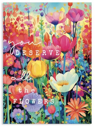 All the Flowers Birthday Card