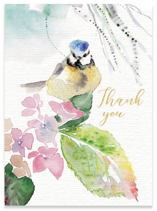 Bluebird Thank You Card