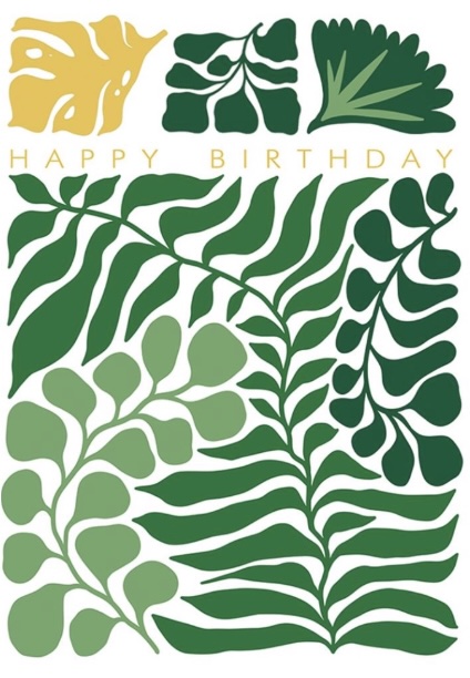 Living Wall Birthday Card