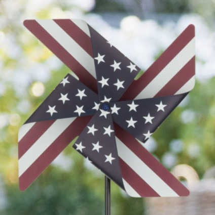 Americana Pinwheel Stake Stripe