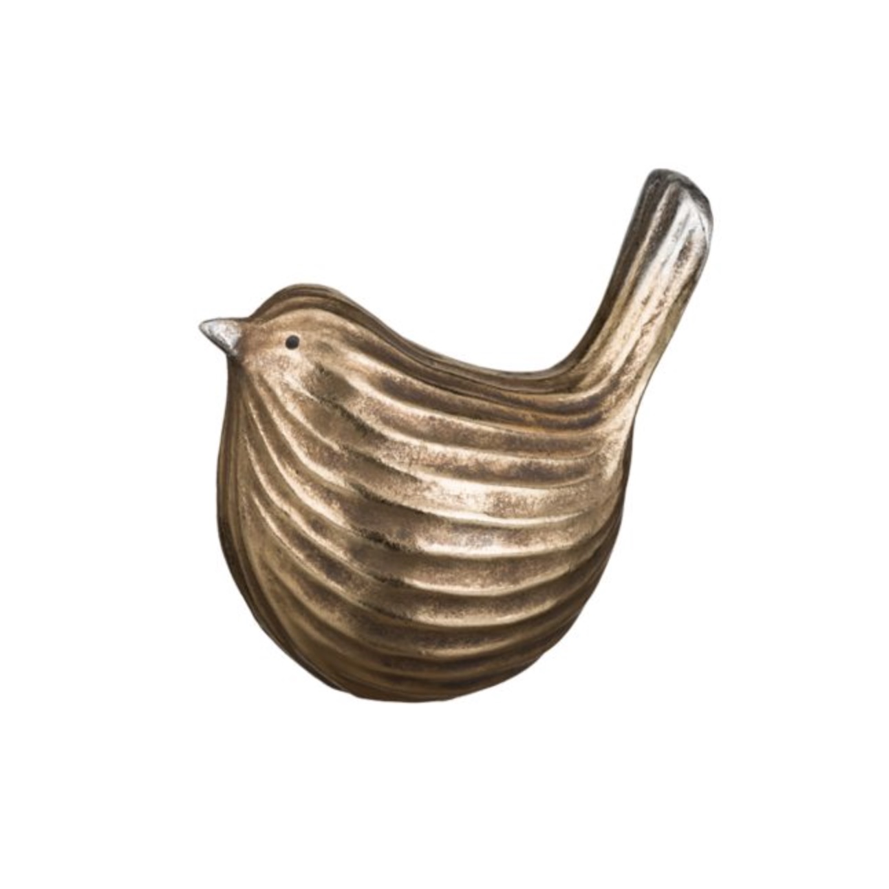 Metallic Bronze Bird 5"H 