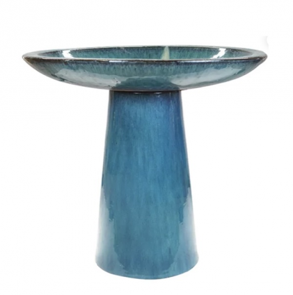 Large Modern Birdbath Cezanne Green