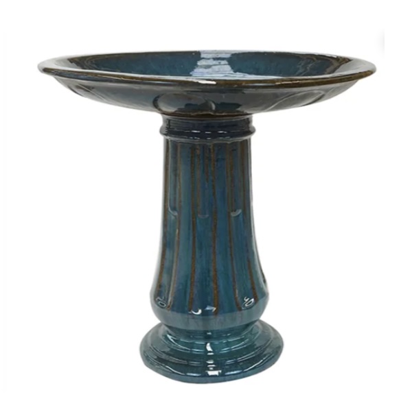 Small Athena Birdbath Cezanne Green