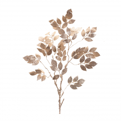 Tan & Brown Leaf Spray 35.5"