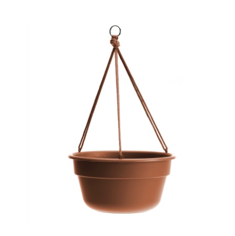 Terra Cotta Dura Cotta Hanging Basket 13"