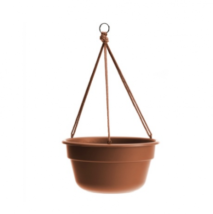 Terra Cotta Dura Cotta Hanging Basket 13"