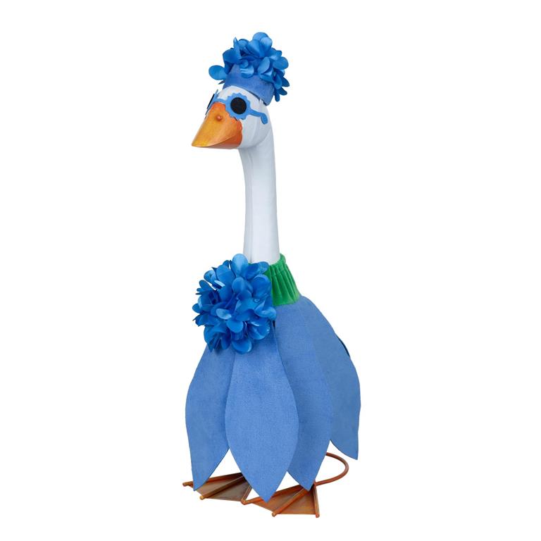 Porch Goose Blue Hydrangea Outfit