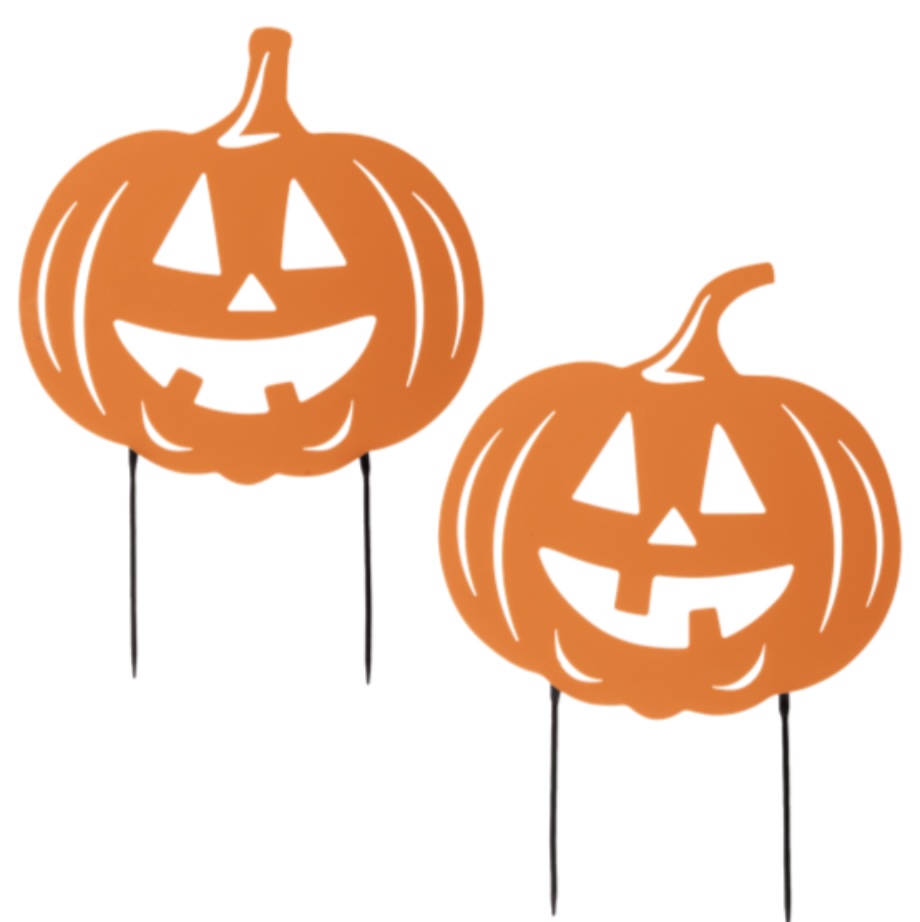Happy Pumpkin Yard Stake (Sold Separately)
