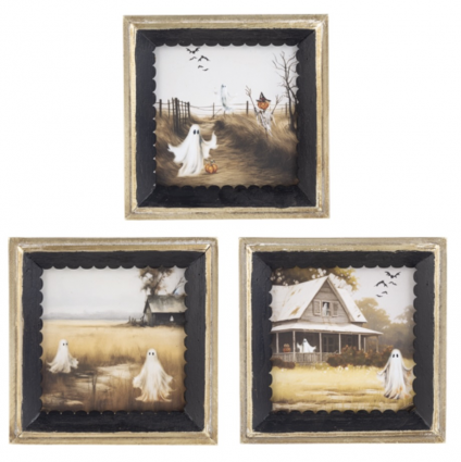 Haunted Landscape with Ghosts Wall Decor (Sold Separately)