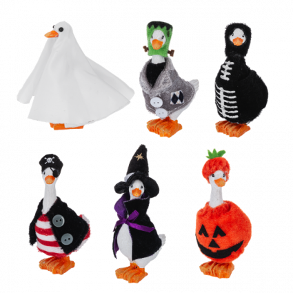 Mini Halloween Goose Figurines (Sold Separately)
