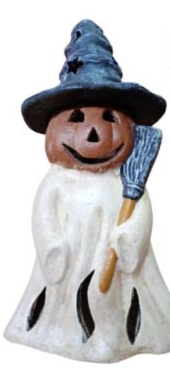 Pumpkin Witch  29"H X 17"W