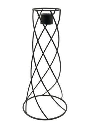 Swirl Globe Stand 21"