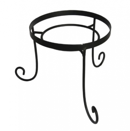 Double Ring Globe Holder 9"