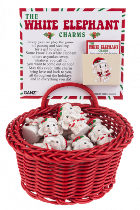 White Elephant Charms