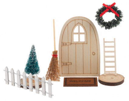 Merry Minis Christmas Figurines Set - Woodland