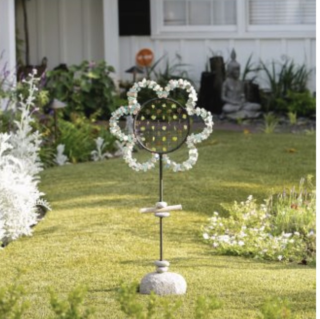 Sunflower Garden Stand 40"H 