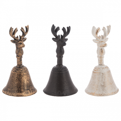 Stag Bell (sold separately) 6"H 