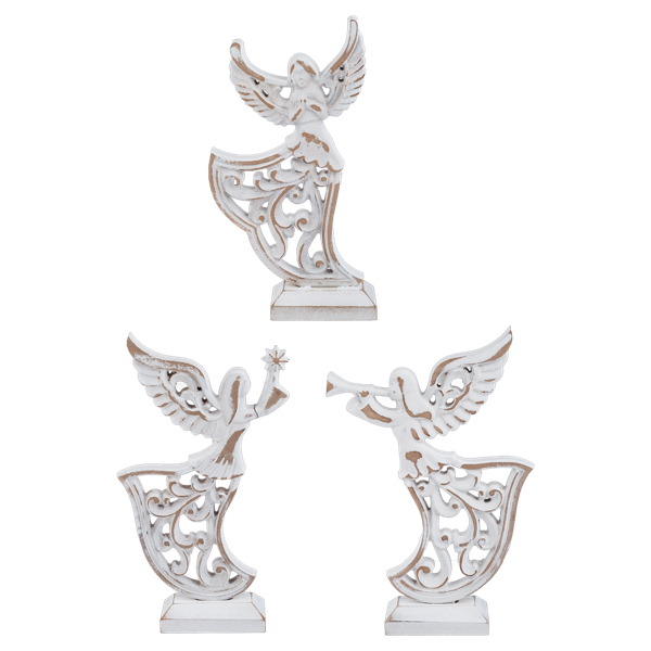 Carved Angel on Stand (sold separately) 11"