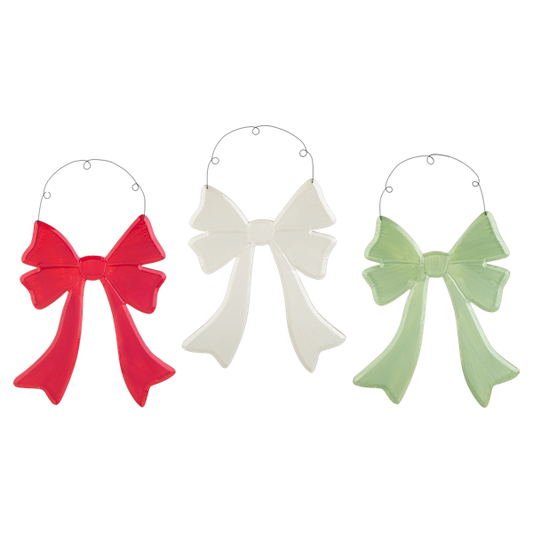 Bow Ornament (sold separately) 9"H 