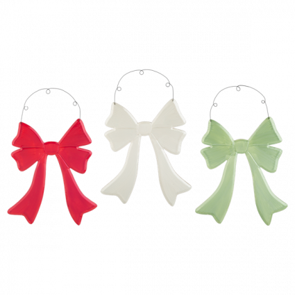 Bow Ornament (sold separately) 9"H 