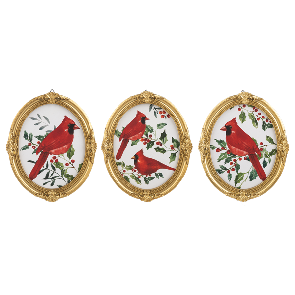 Cardinal Wall Decor (sold separately)