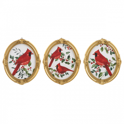 Cardinal Wall Decor (sold separately)
