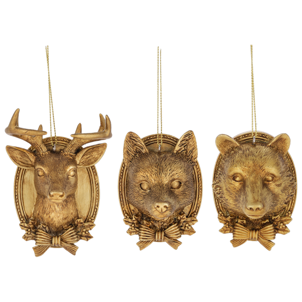 Woodland Animal Bust Ornament (sold separately)