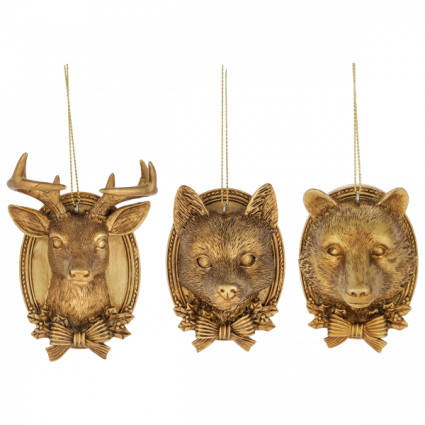 Woodland Animal Bust Ornament (sold separately)