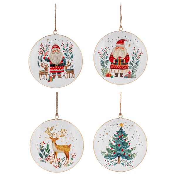 Scandi Disk Ornament (sold separately)
