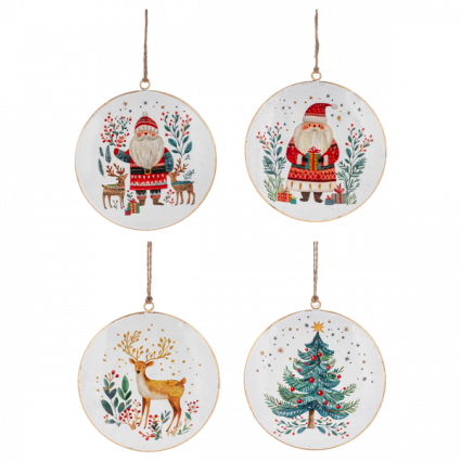 Scandi Disk Ornament (sold separately)