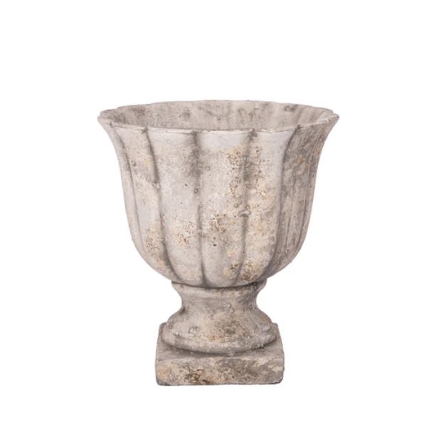 Agnes Terracotta Urn Planter 10.75"H