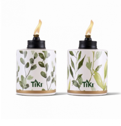 Botanical Ceramic Tiki Torch 6" (sold separately)