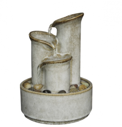 Tabletop Bamboo Tiered Fountain