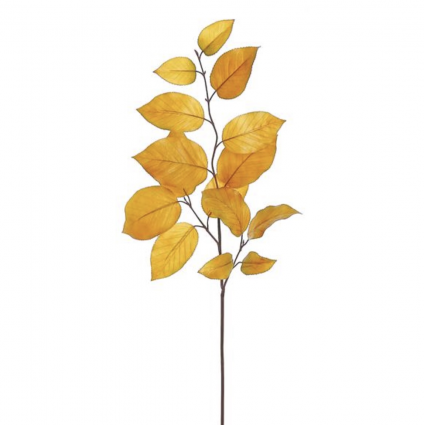 Caramel Salal Leaf Spray 29"