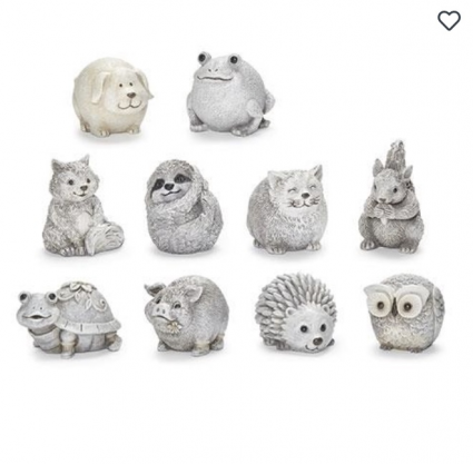 Pudgy Pals Pebbles Statues (sold separately)
