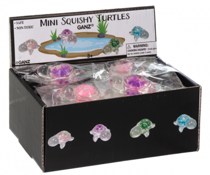 Mini Squishy Turtles (sold separately)