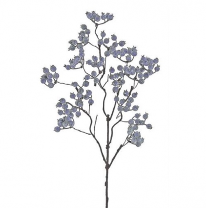 Blue Currant Berry Spray 26"