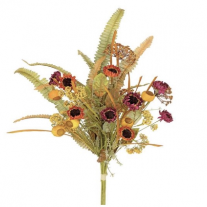Fern, Flower & Berry Bundle 32"