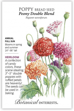 Peony Double Blend Poppy Seeds