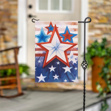 GARDEN FLAG, CLASSIC STARS/STRIP