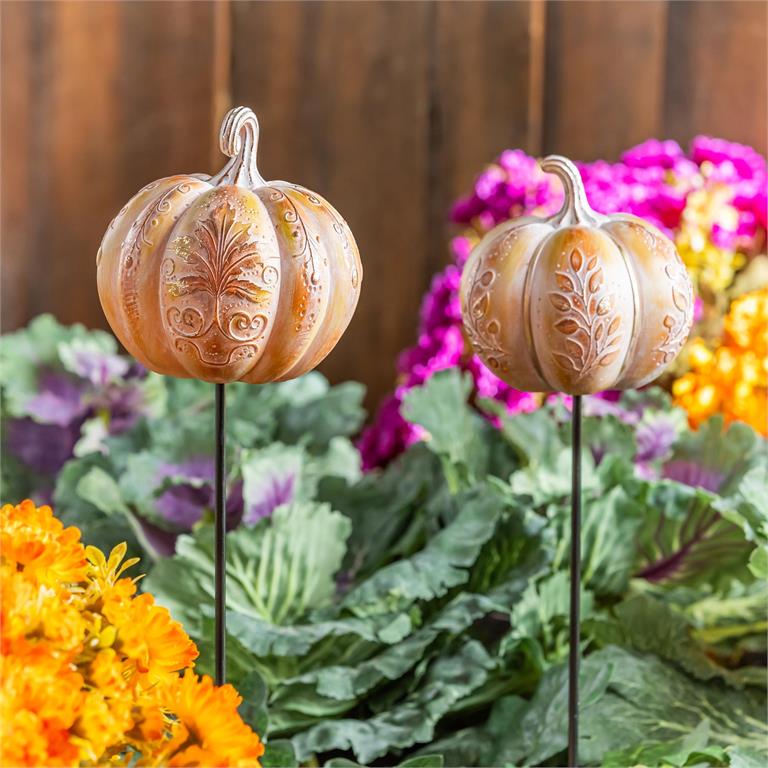 Pumpkin Garden Stakes (sold separately) 18"