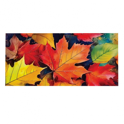 Multicolor Fall Leaves Switch Mat