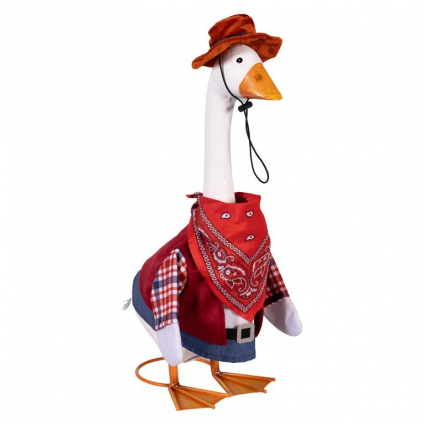 Porch Goose Ghost Outfit