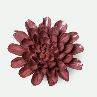 Blush Pink Ceramic Star Dahlia Flower