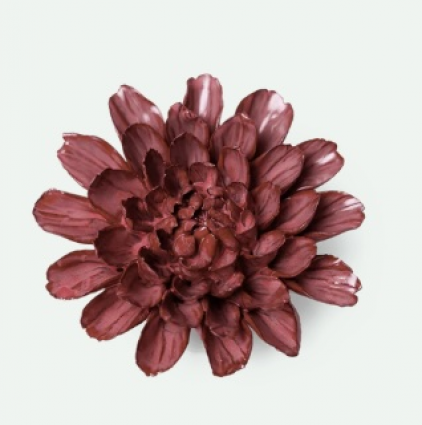 Blush Pink Ceramic Star Dahlia Flower