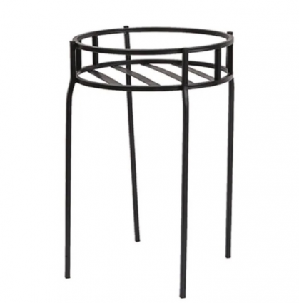 Contemporary Plant Stand Black