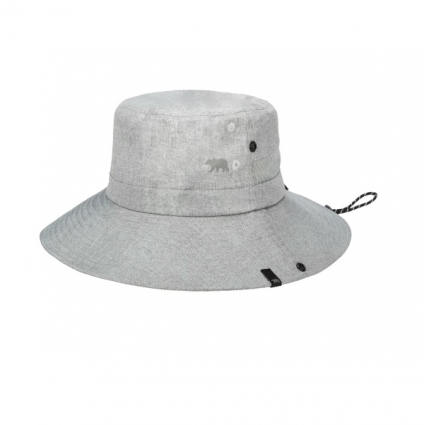 Outdoor Boonie Hat with Neck Flap and Adjustable Strap � Grey