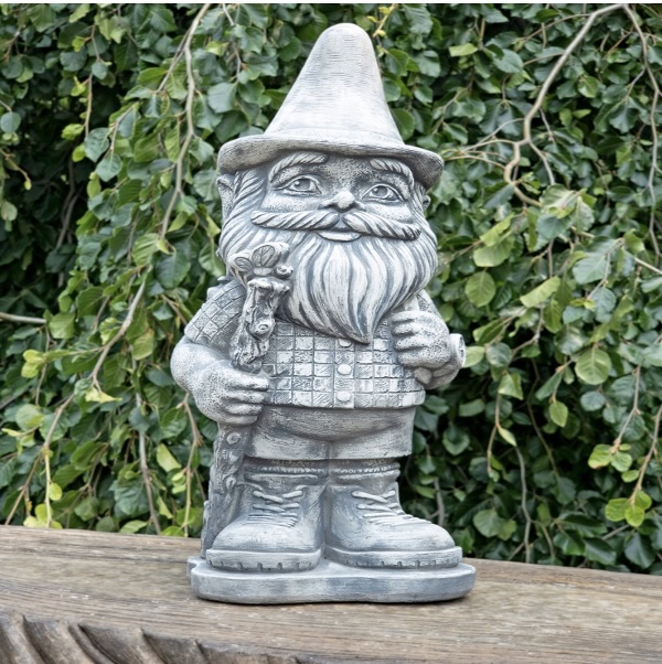 Hiker Garden Gnome  
