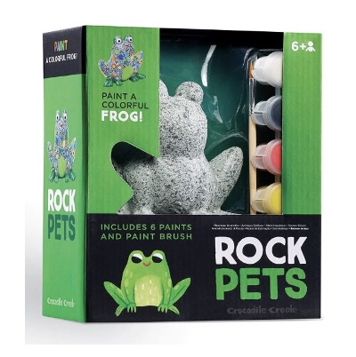 ROCK PETS, PAINT A FROG