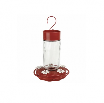 Glass Hummingbird Feeder 20oz
